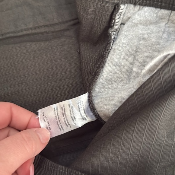 Onia Grey Pull On Straight Leg Casual Drawstring Pant - Picture 6 of 8